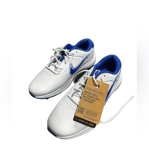 Nike Victory Pro 3 Golf Cleats Shoes White Royal Blue DV6800-140 Men’s Size 7